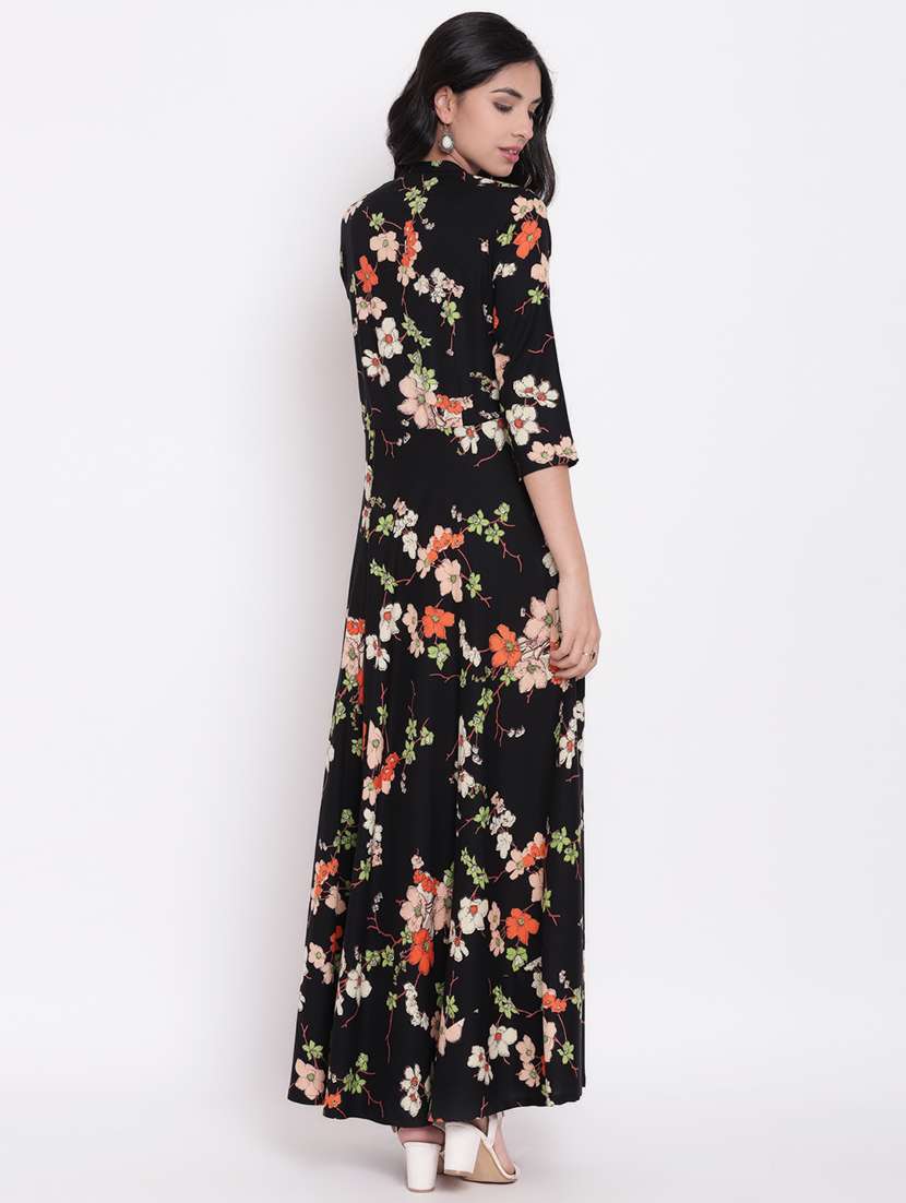 Women's Fit & Flare Floral Dress