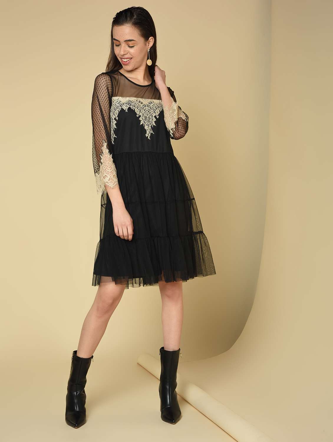Women's  Self Design Dress