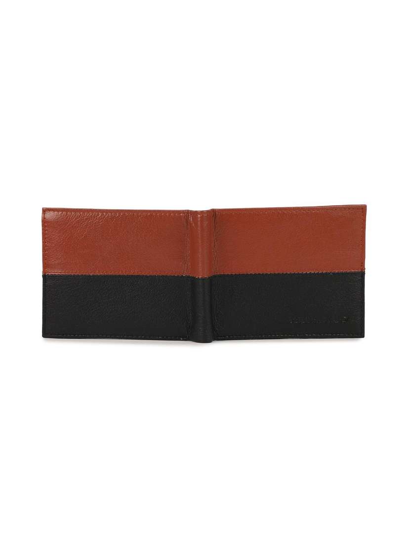 Black Leatherette Belt With Wallet