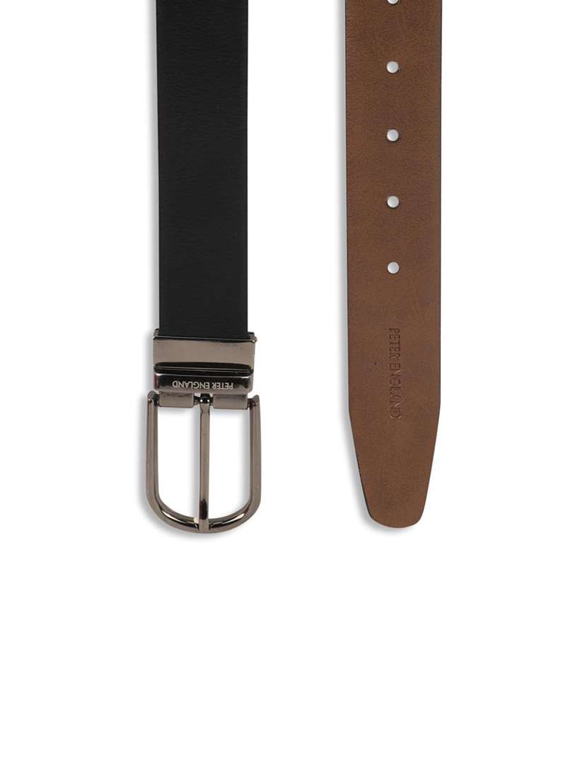 Black Leatherette Belt With Wallet