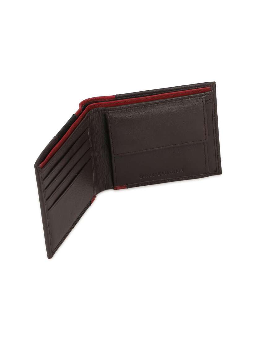 Brown Leather Belt With Wallet