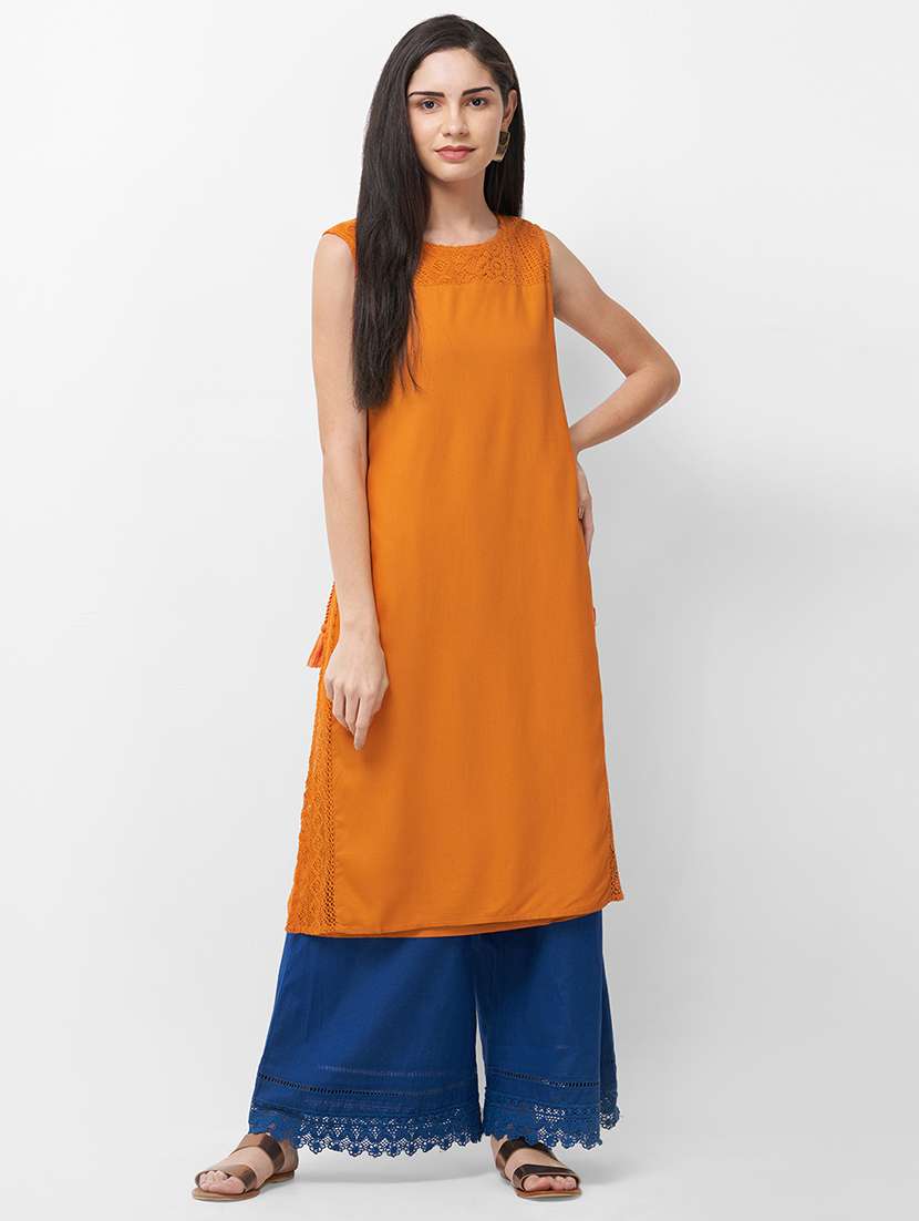 limeroad kurtis with plazo