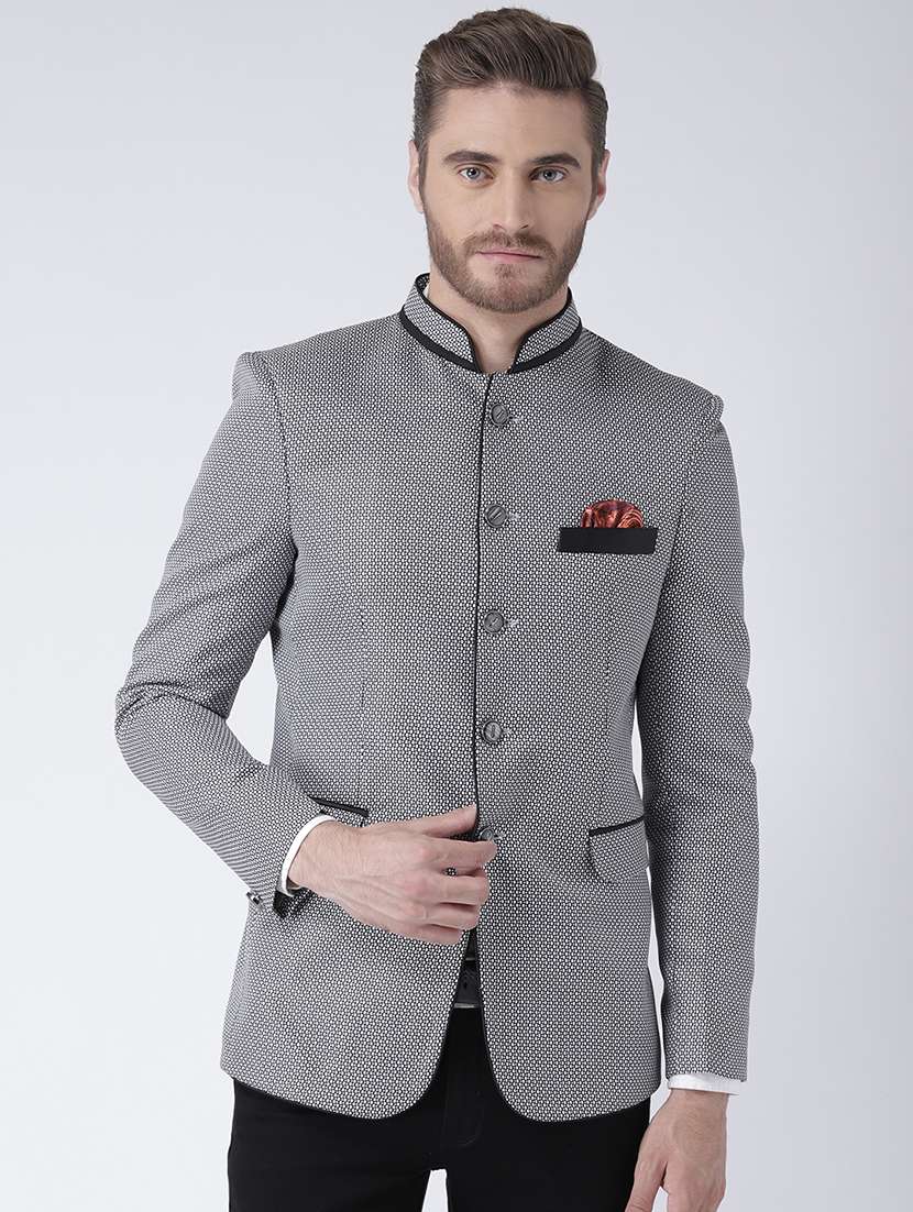 buy-online-white-printed-bandhgala-blazer-from-blazers-for-men-by