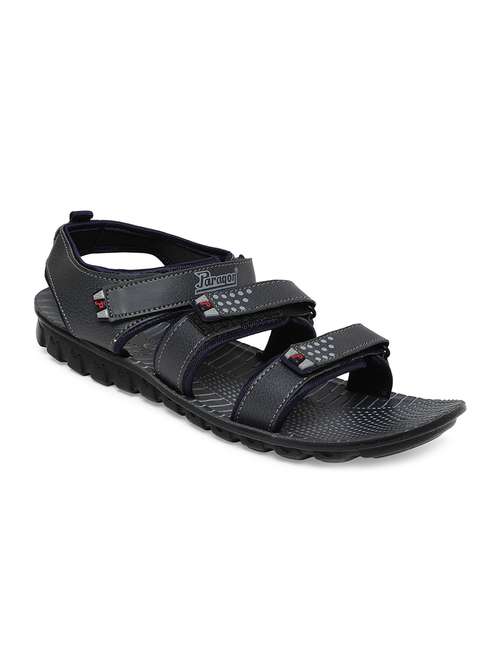 paragon black sandals