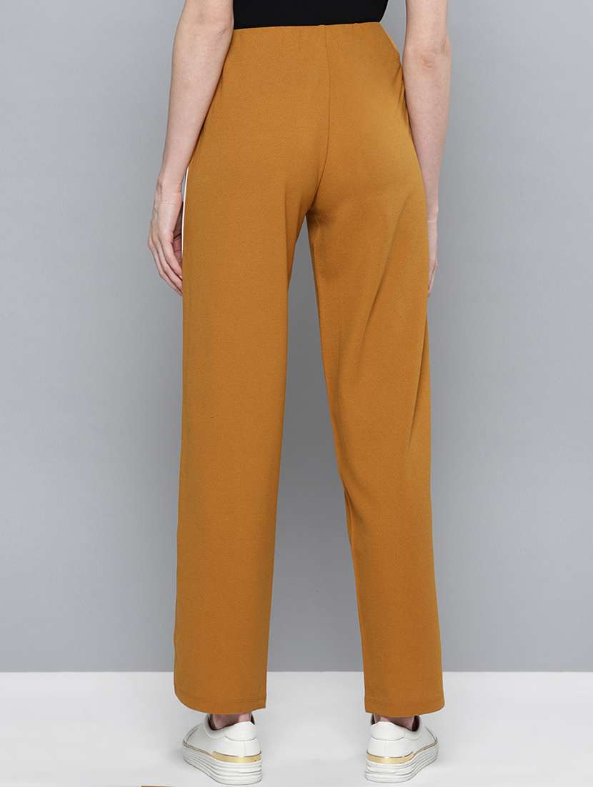 Side Tape Flat Front Trouser 