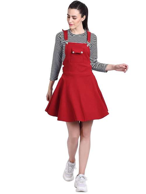 dungaree dress limeroad