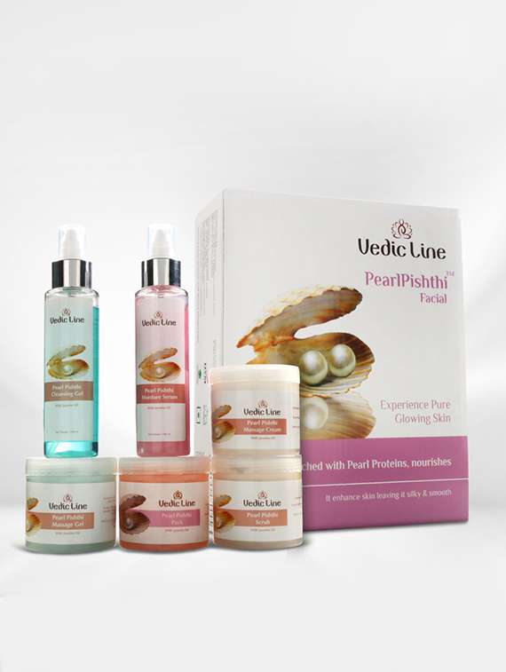 facial kit vedic line