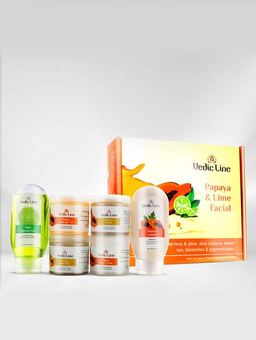 vedic line papaya facial kit