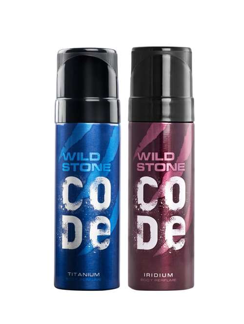 Buy online Wild Stone Code Titanium And Iridium Body Perfume For Men ...