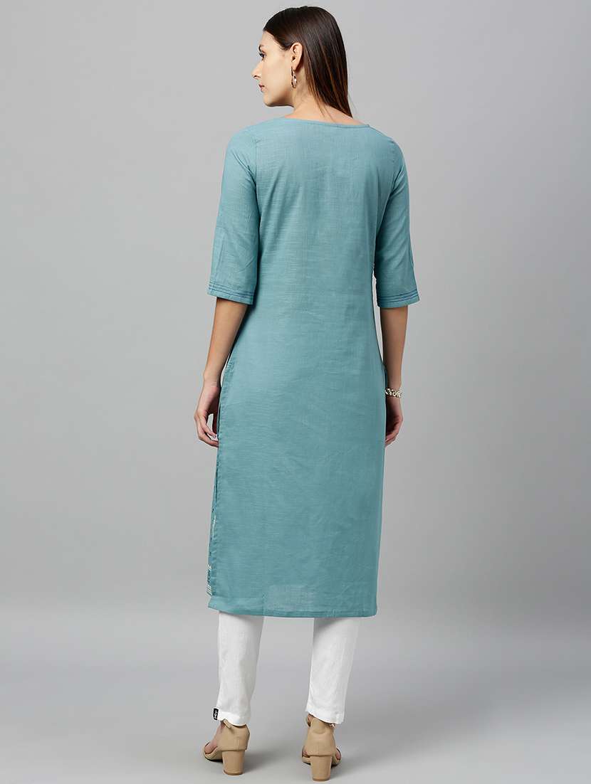 Floral Straight Kurta