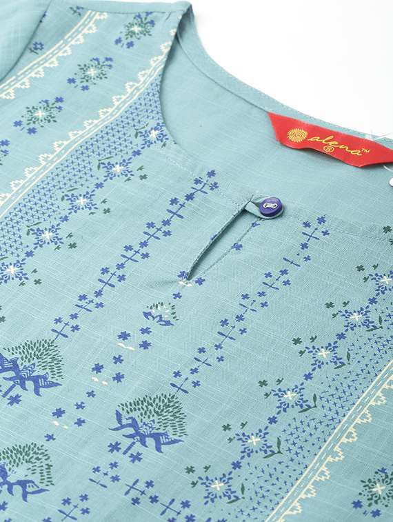 Floral Straight Kurta