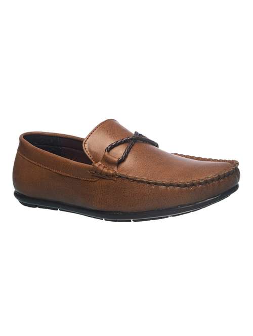 Brown Slip On Loafers from Casual Shoes 