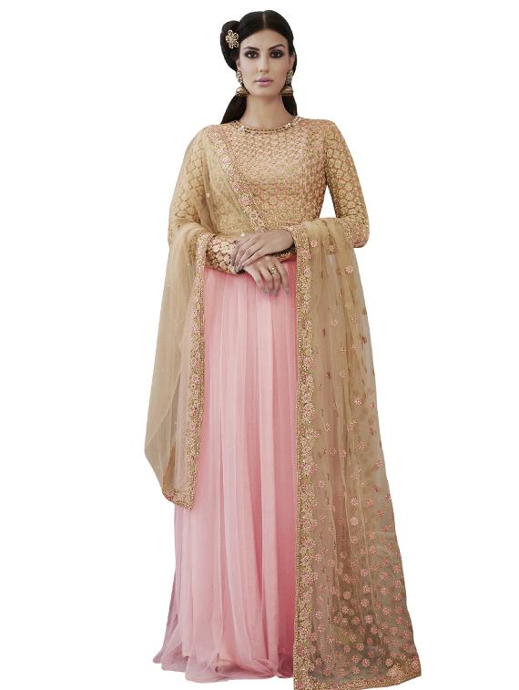 limeroad anarkali dress