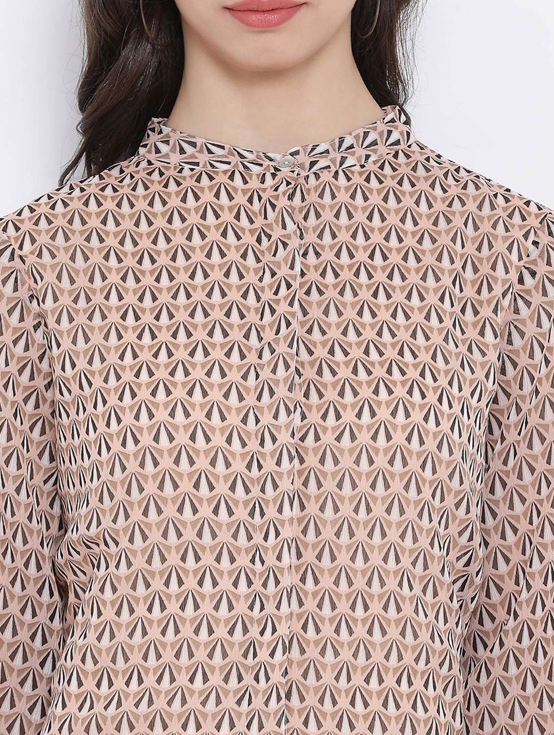 Women's Tiered Dress Geometric Dress