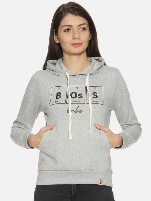 Buy online Quirky Print Hoodie from winter wear for Women by Bewakoof for  ₹949 at 41% off | 2023 Limeroad.com