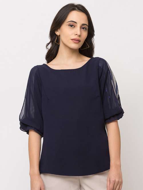 designer formal tops