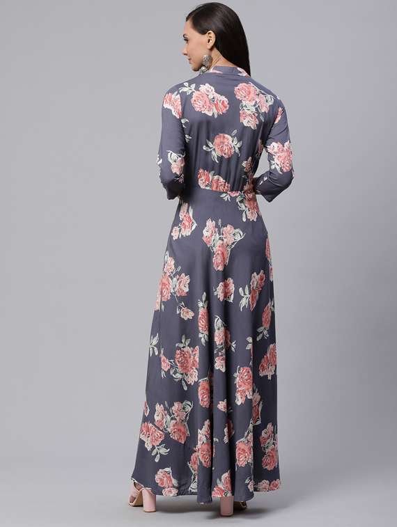 Floral Flared Kurta