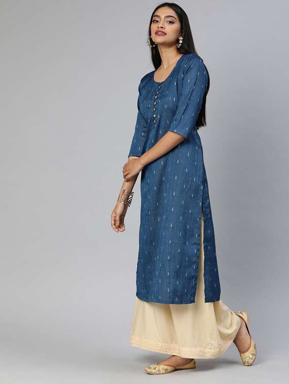 Printed Straight Kurta