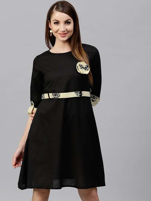 tie back skater dress