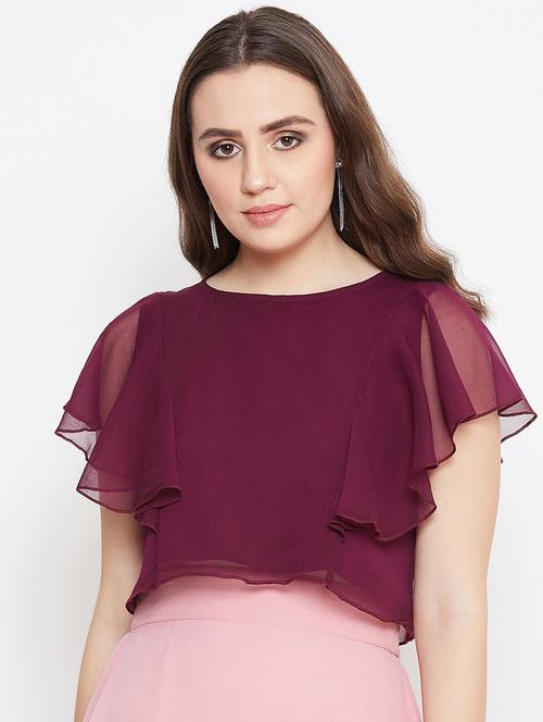 girls party wear tops