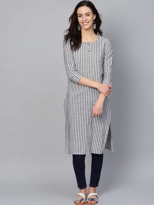 stripes kurtis