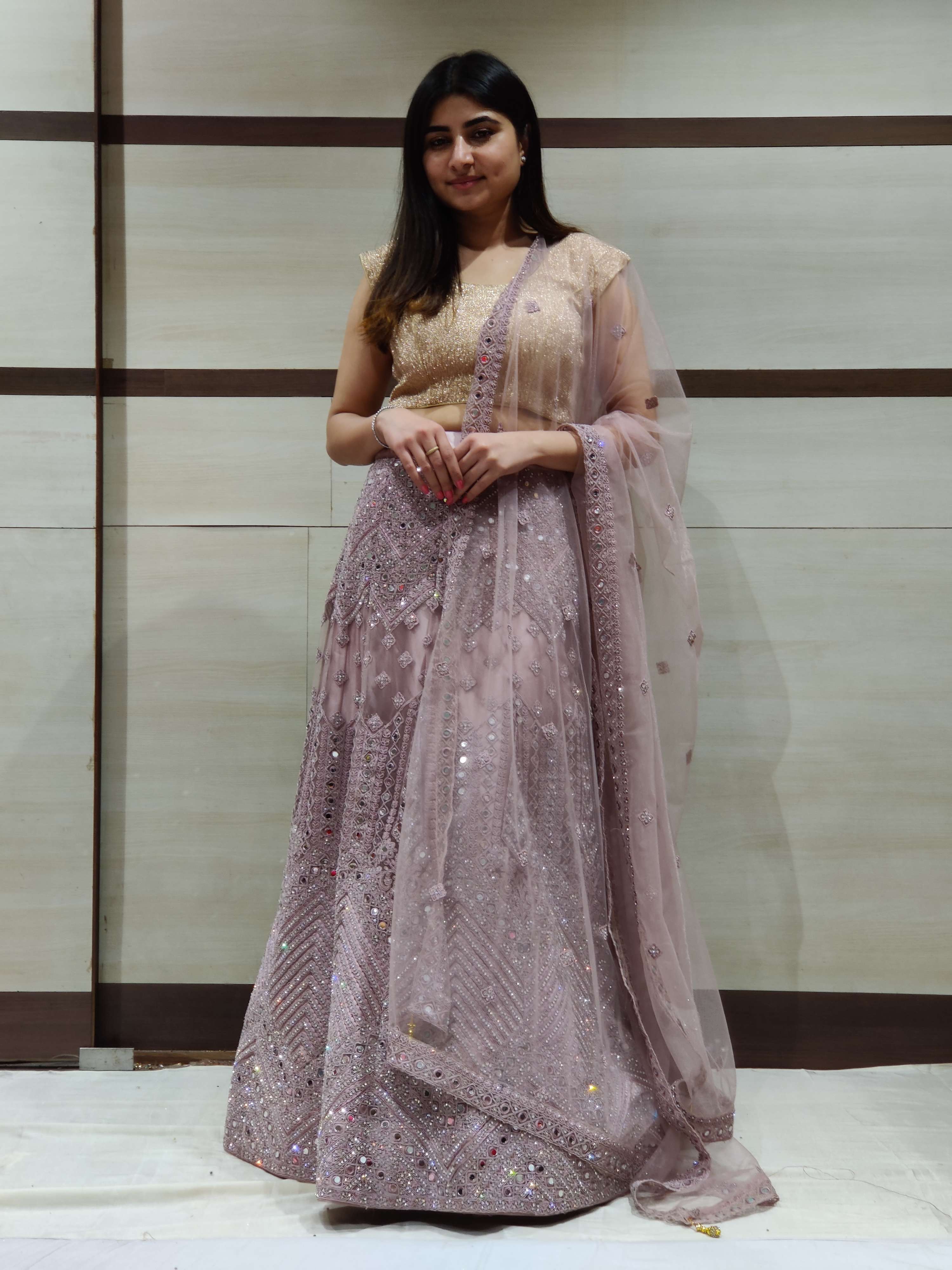 Lehenga Choli With Dupatta. 