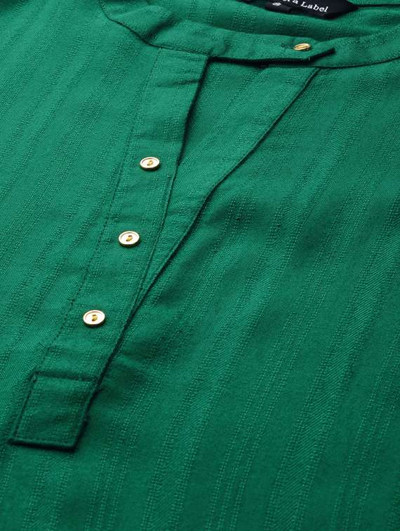 Solid Straight Kurta