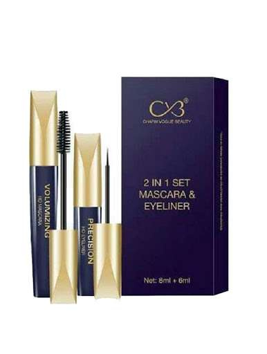 Cvb 2 In 1 Pack Of Eyeliner & Mascara 
