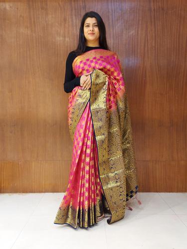 saree wearing woman