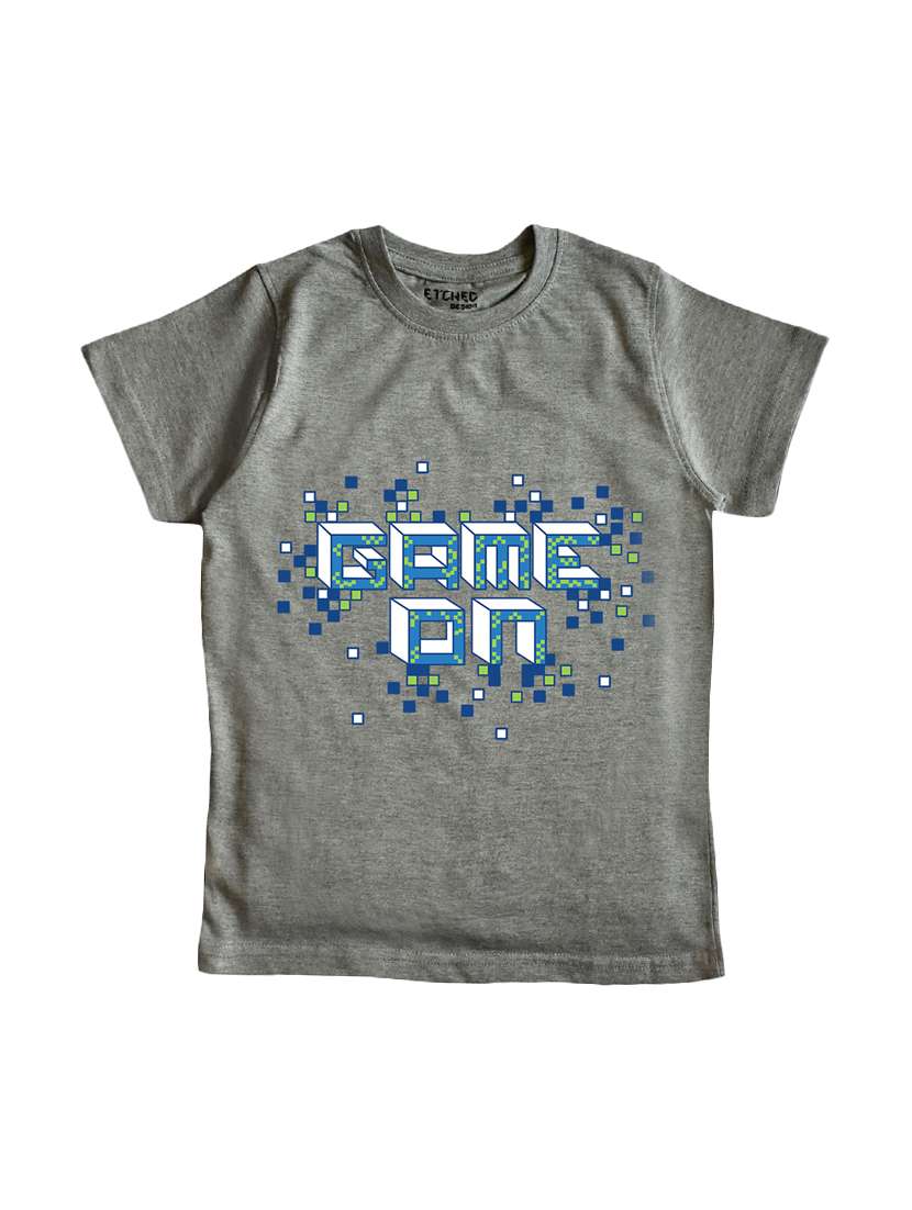 Set Of 2 Graphic Knit T Shirt