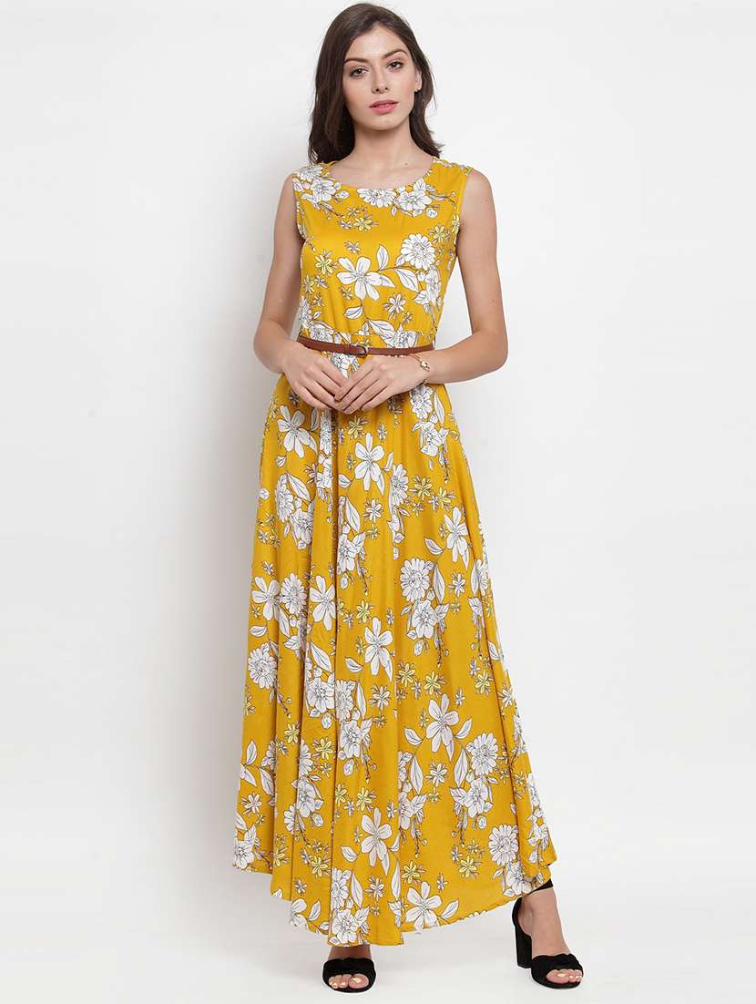 Women's Fit & Flare Floral Dress