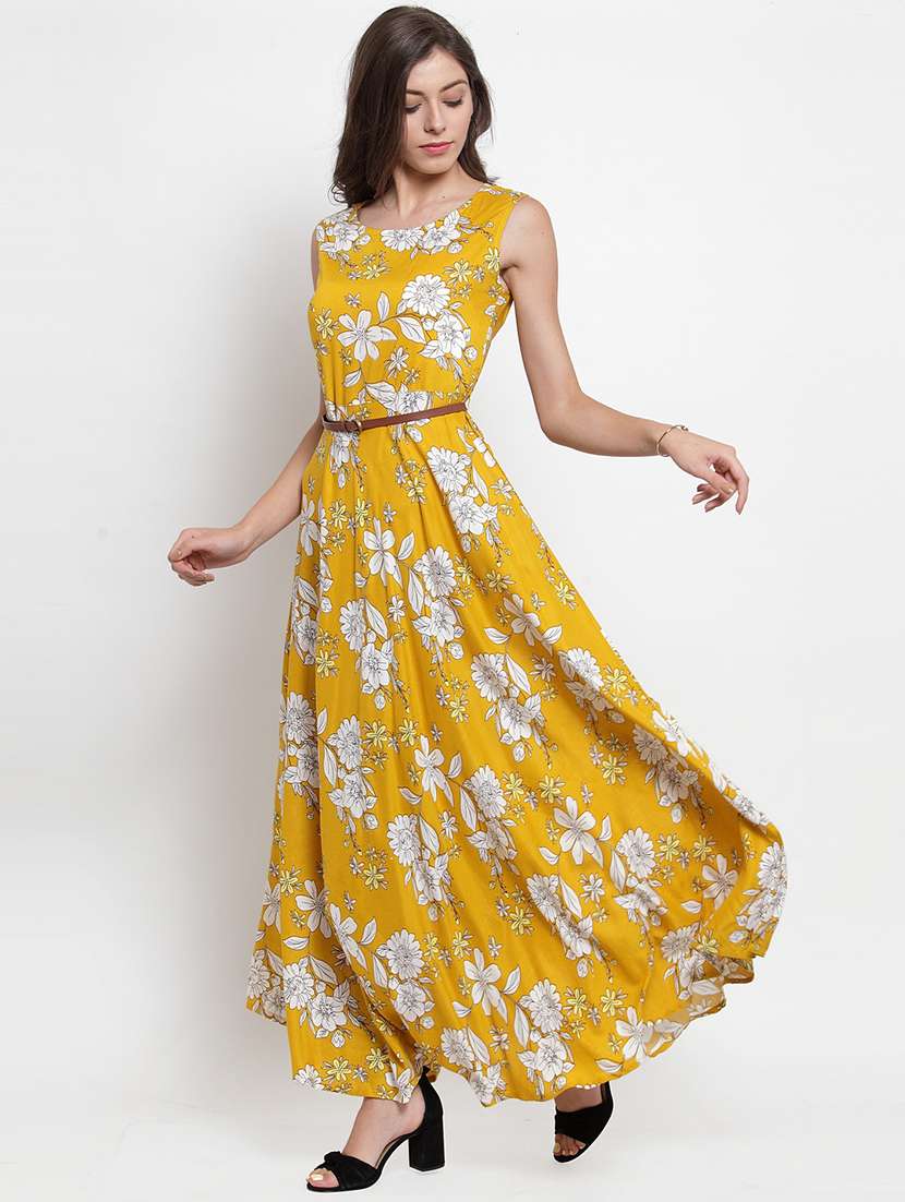 Women's Fit & Flare Floral Dress