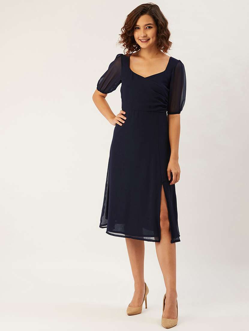 Women's  Solid Dress