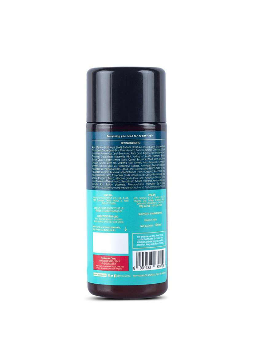 Ustraa Anti Hairfall Shampoo   250ml & Hair Growth Vitalizer   100ml