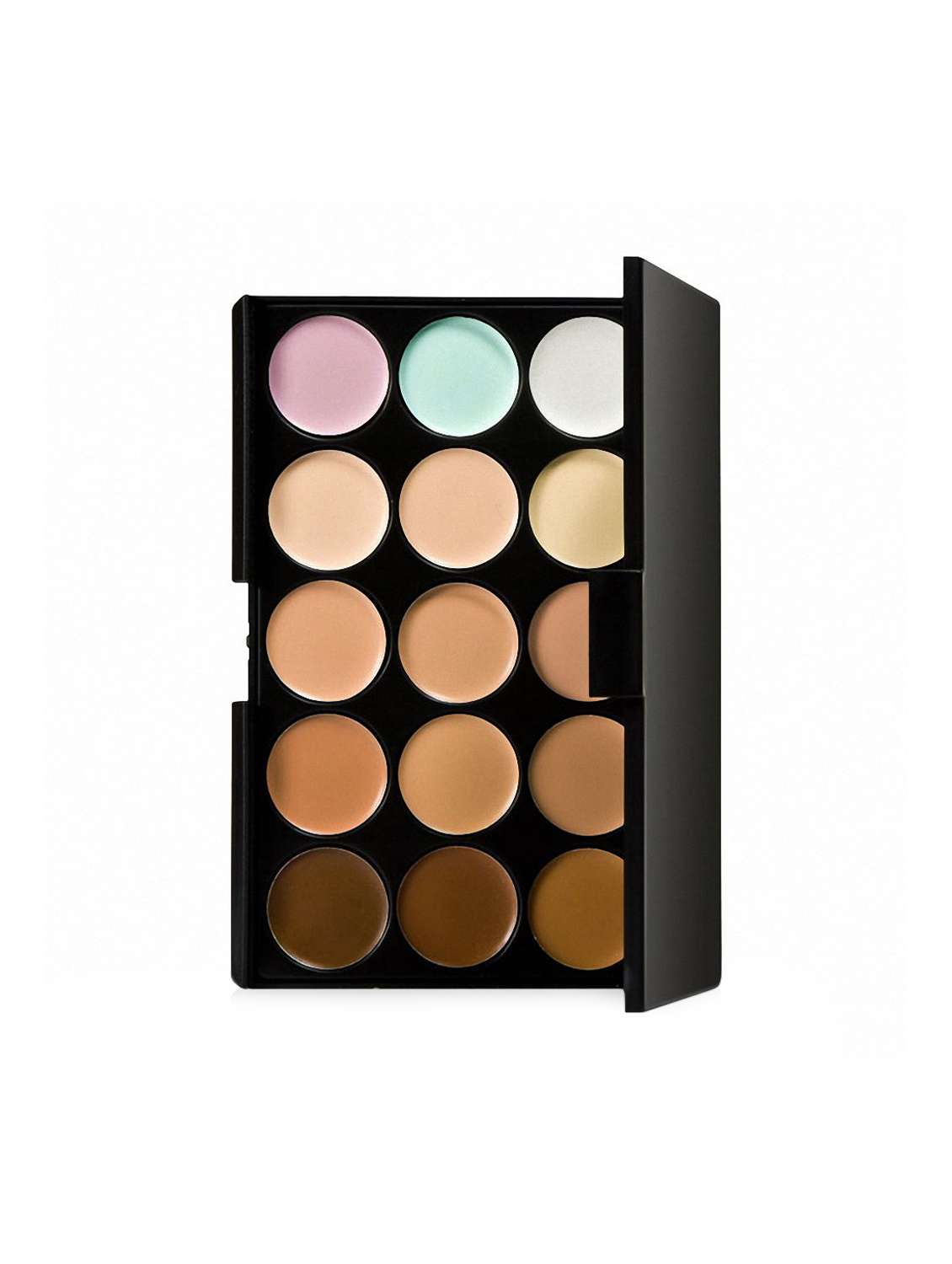 Favon Combo Of 15 Color Contour Palette & Makeup Brush