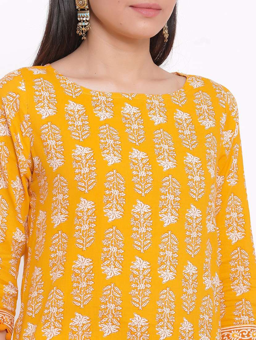 Women Floral Printed Kurta Sharara Set