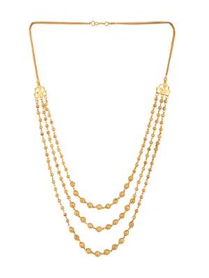Traditional Gold Plated Brass Three 