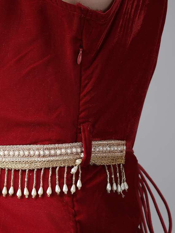 velvet ethnic jacket