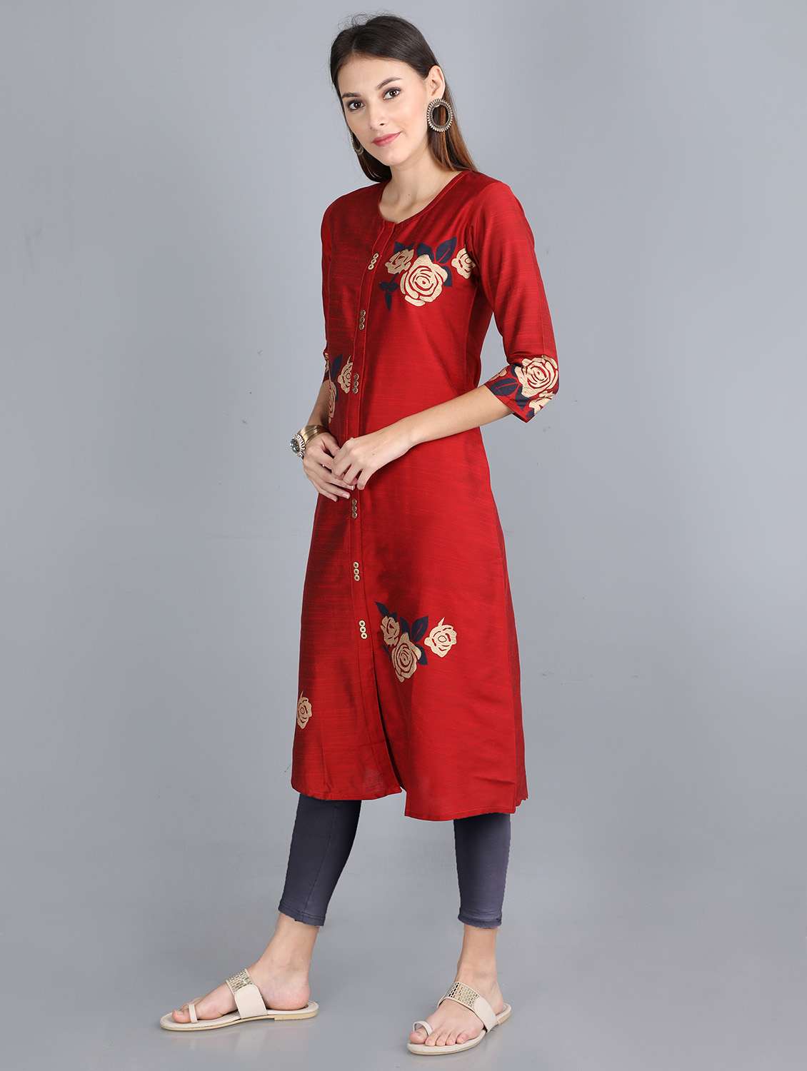 Women's Front Slit Kurta