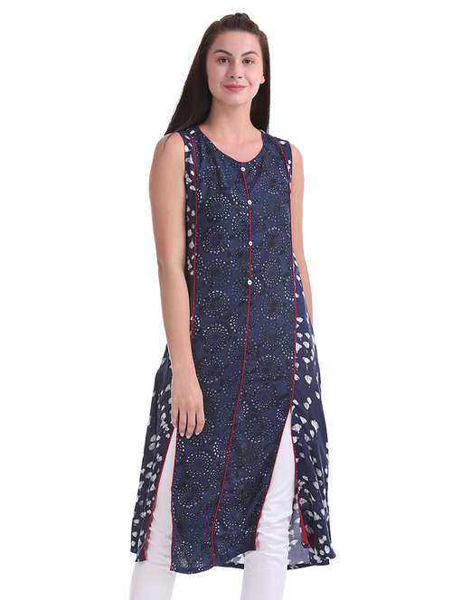 Limeroad sleeveless kurtis Clearance