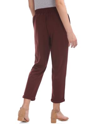 mid rise pleated trouser - 17836394 - Standard Image - 2