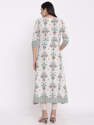 women's a-line kurta - 17838103 - Standard Image - 2