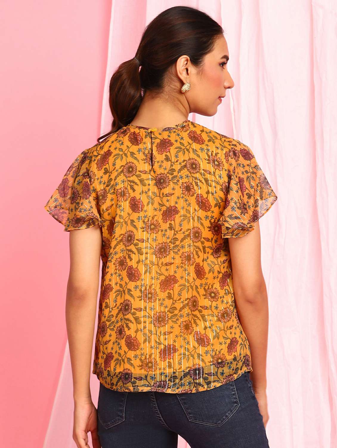 Women's Straight Round Neck Top