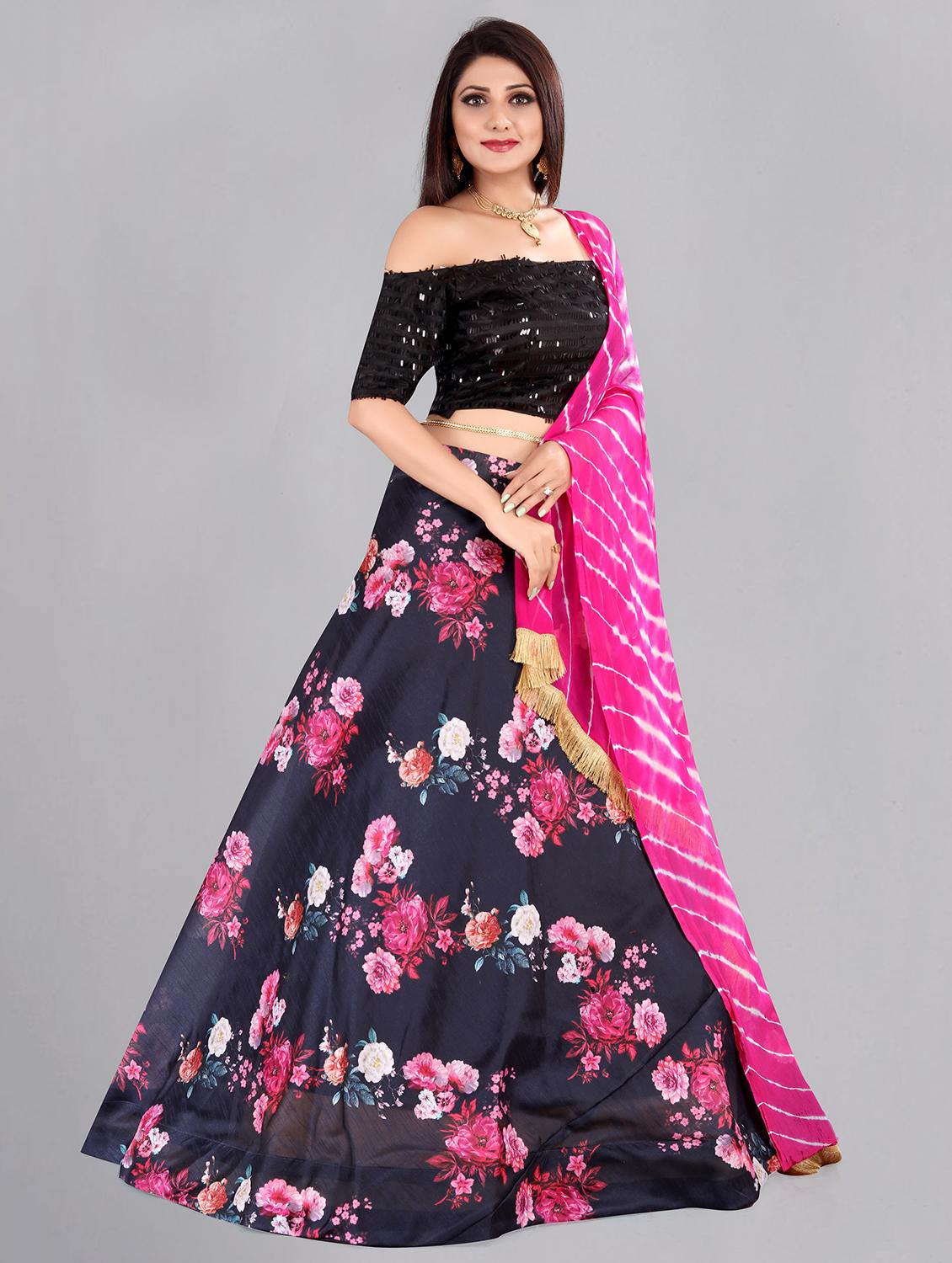 floral lehenga price