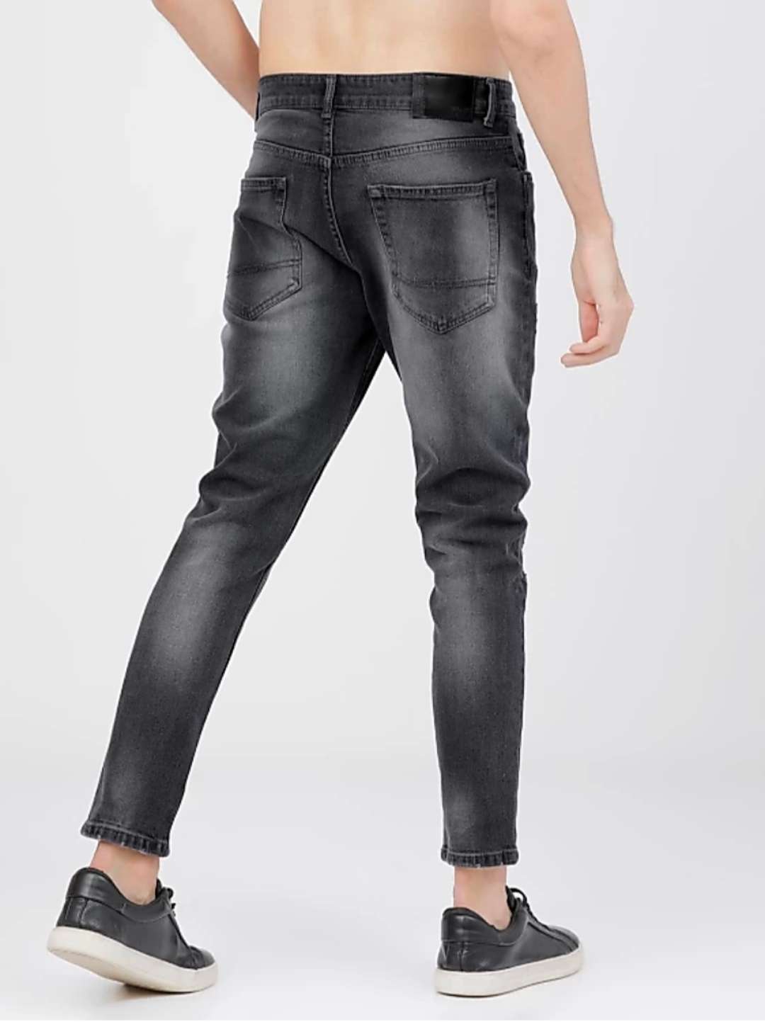 Buy online Mens Grey Jeans from Clothing for Men by Raj Mens Collection