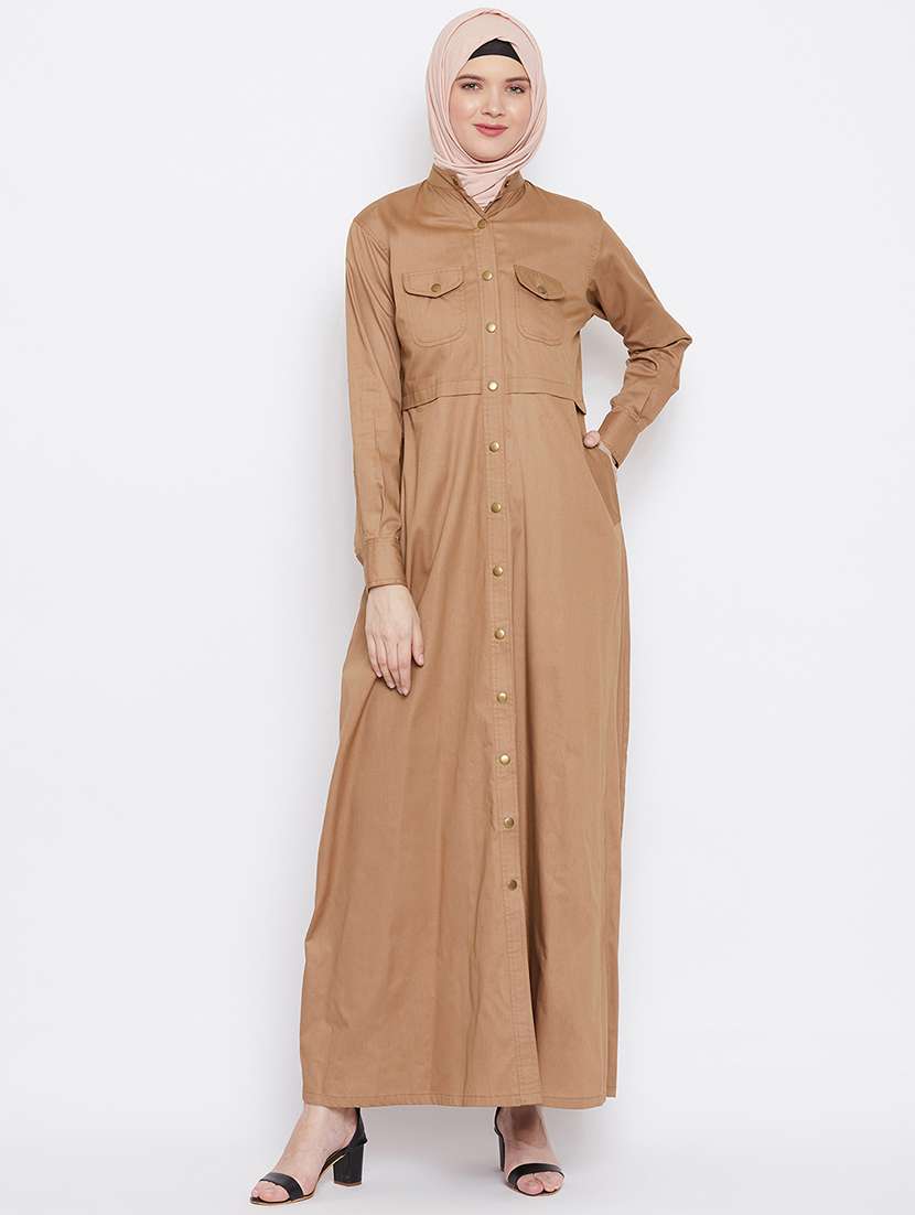 Solid A Line Cloaks & Abaya