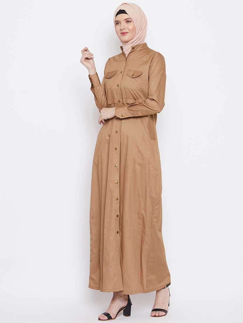 Solid A Line Cloaks & Abaya