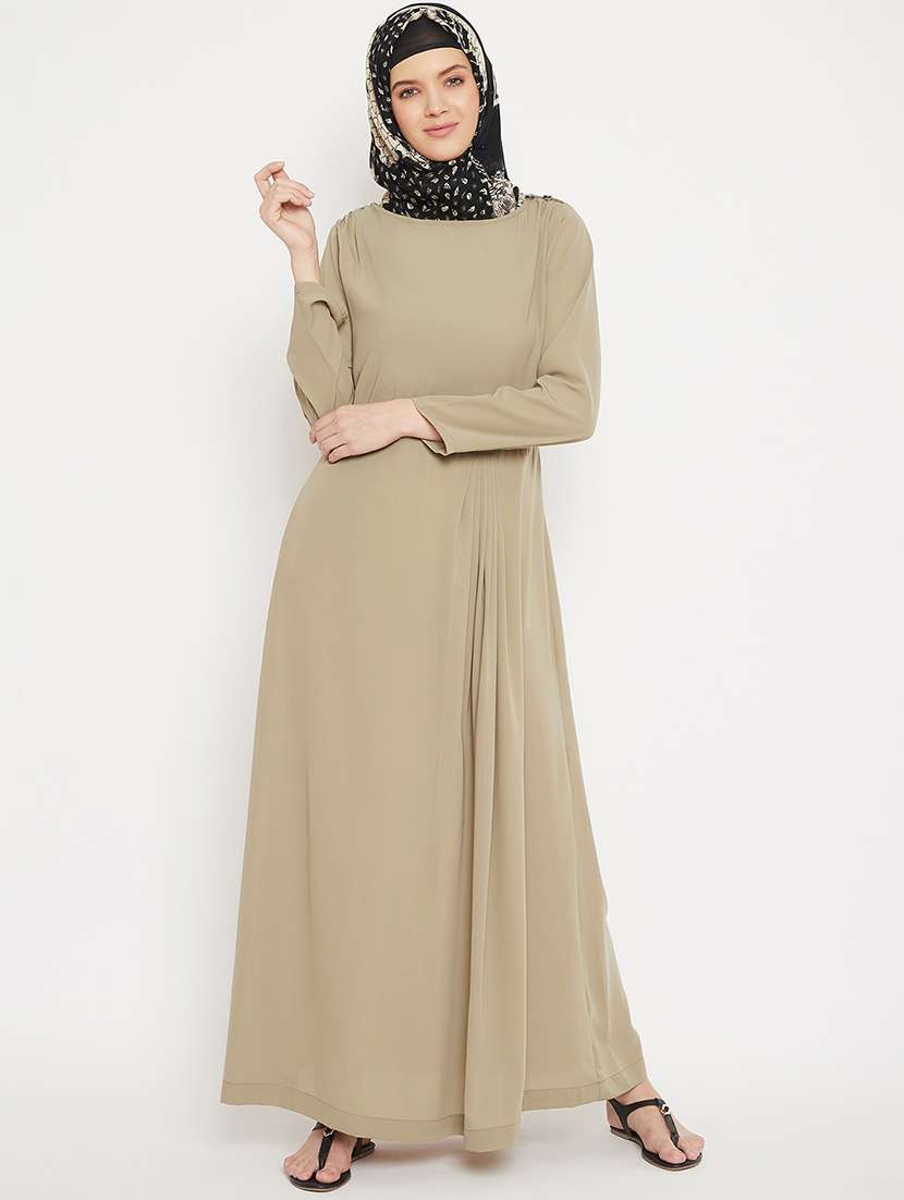 Solid A Line Cloaks & Abaya