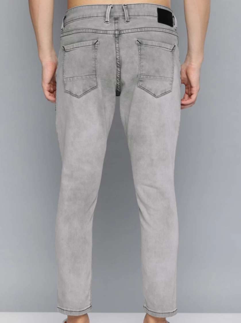 Multi Colored Polyester Blend Jeans 