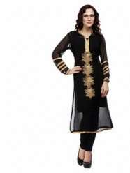 black net kurtis